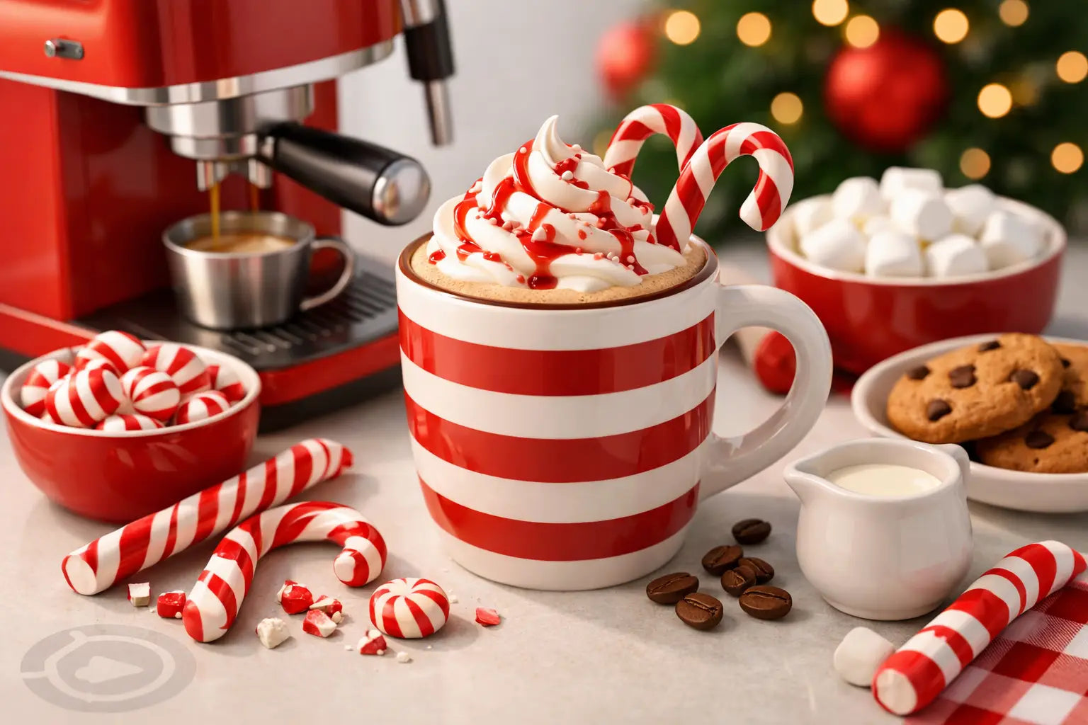 Candy Cane Coffee That Actually Hits