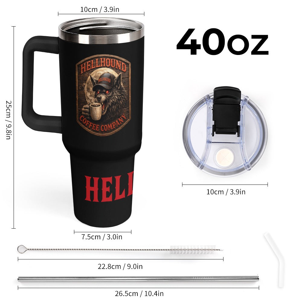 Logo/Hellhound Travel Tumbler 40 oz