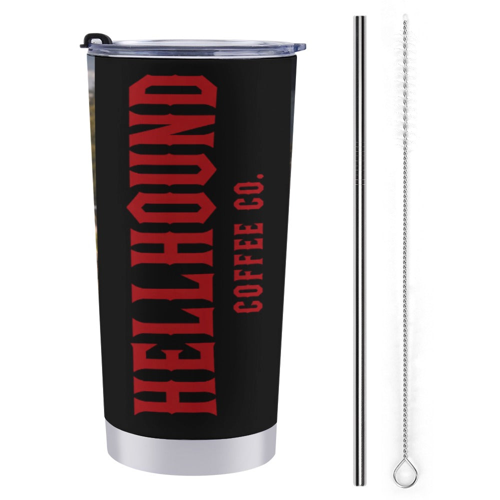 Mr & Mrs Hellhound Travel Mug 20 Oz
