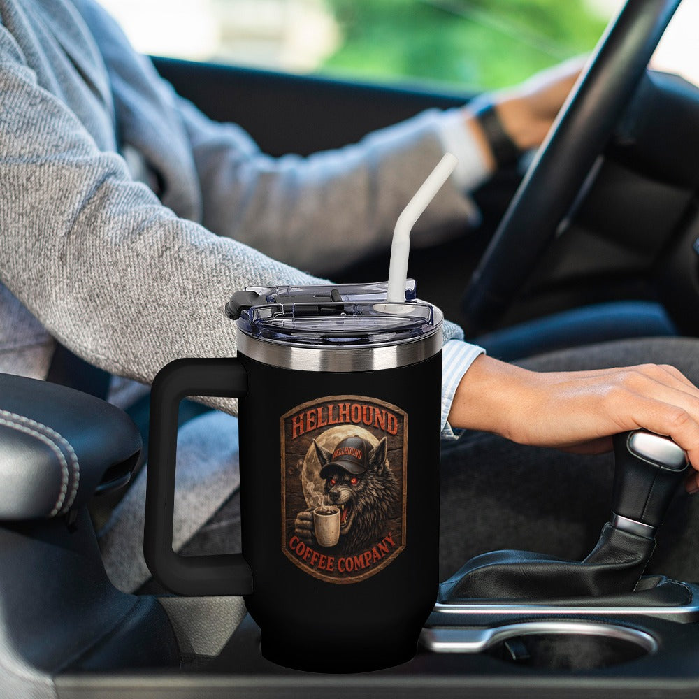 Logo/Hellhound Travel Tumbler 40 oz