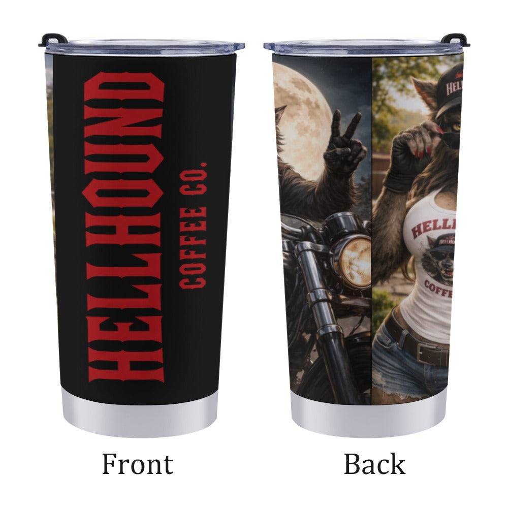Mr & Mrs Hellhound Travel Mug 20 Oz