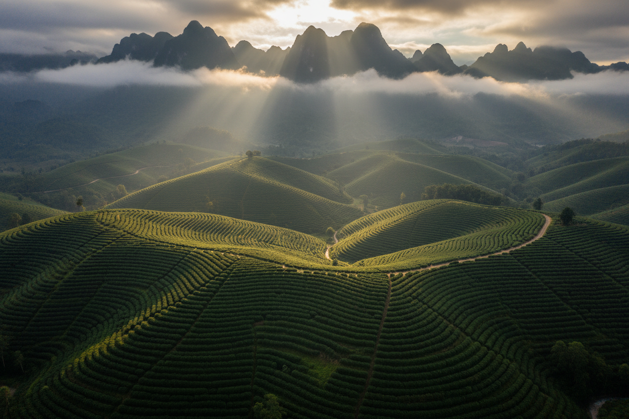 Coffee Plantation Mountains